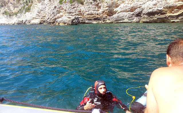 Diving in Italy, Gaeta - By Dick Heijboer
